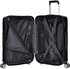 Eminent Hard Case Travel Bag Medium Luggage Trolley Polycarbonate Lightweight Suitcase 4 Quiet Double Spinner Wheels With Tsa Lock KJ84 Black