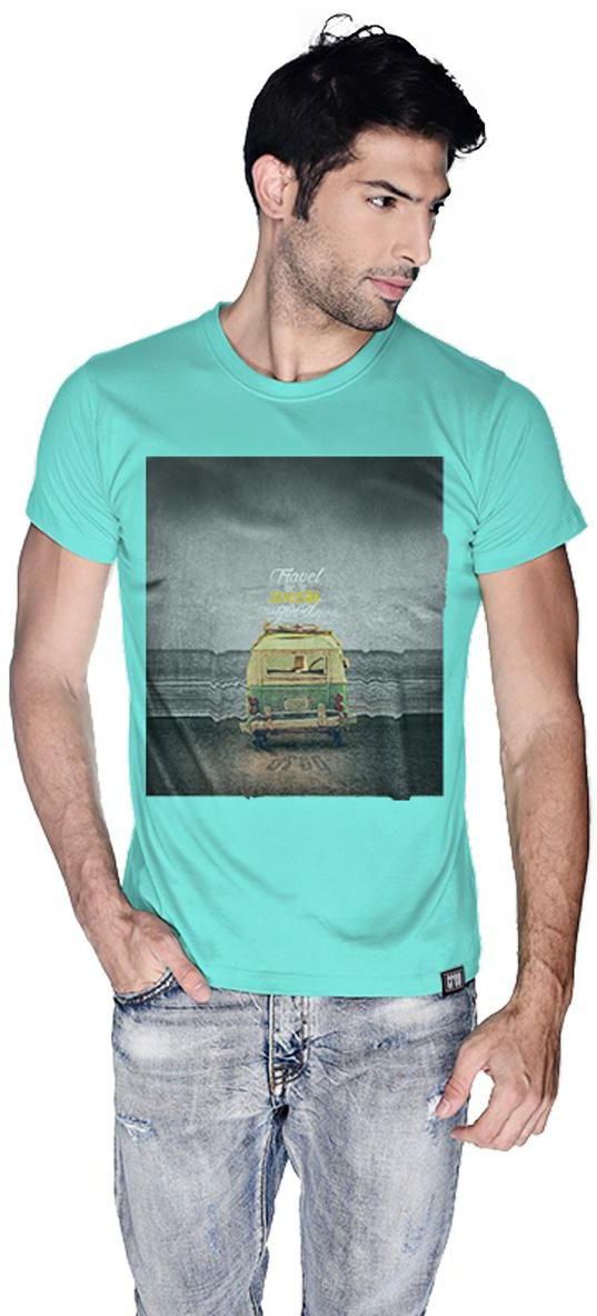 Creo Beach Van T-Shirt For Men - Xl, Green