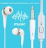 In-Ear 3.5MM Wired Earphones Music Headphone With MIC Wire