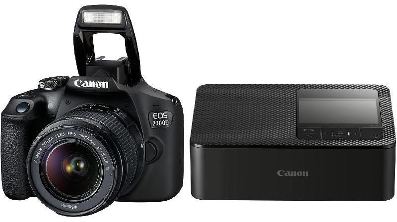 Canon EOS 2000D + CP1500 DSLR Camera Bundle