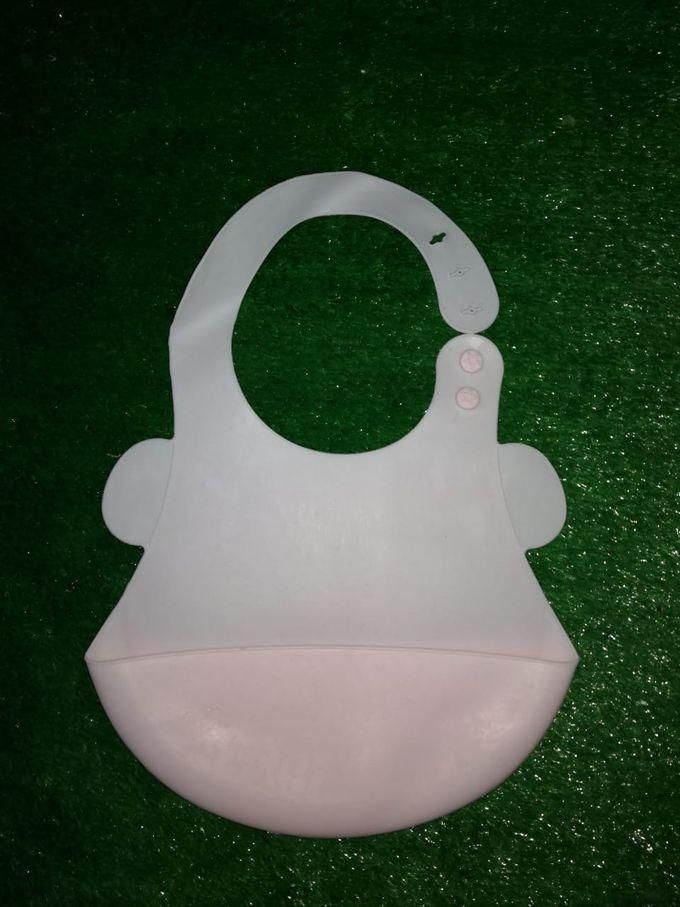 Adjustable Silicone Baby Bib Waterproof Children's Saliva Pad