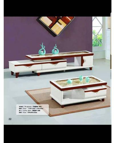 StylePlus Modern Center Table And TV Shelve Stand With Drawers