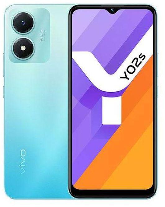 Vivo Vivo Y02s - 6.51-inch 3GB/32GB Dual Sim 4G Mobile Phone - Vibrant Blue