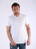 Jet Men T-shirt V-Neck Style And Half Sleeve-White