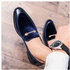Fashion EUR Size 38-48 Mens Dress Shoes Italian Leather Shoes Luxury Wedding Shoes Men Office Shoes Blue