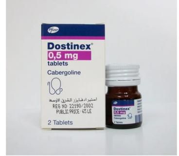 DOSTINEX 0.5 MG 2 TAB