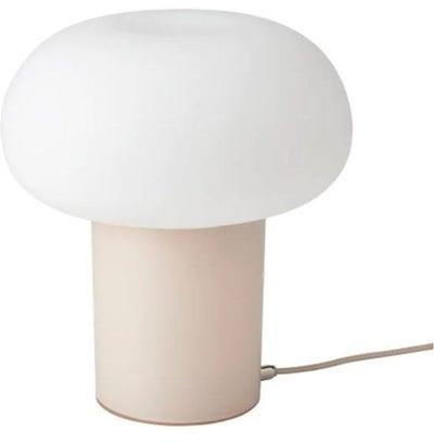 Table Lamp White/Beige 28x26cm