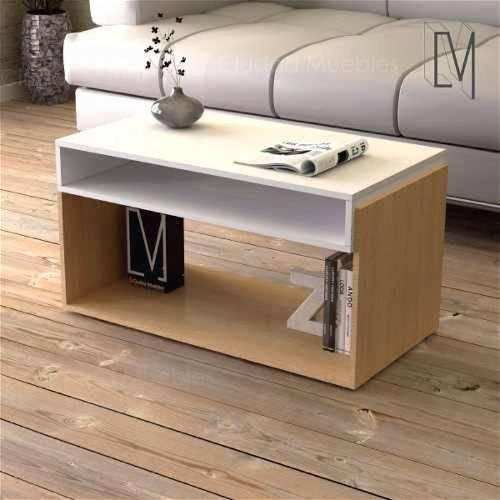 Coffee Table, White / Light Wood - ST022