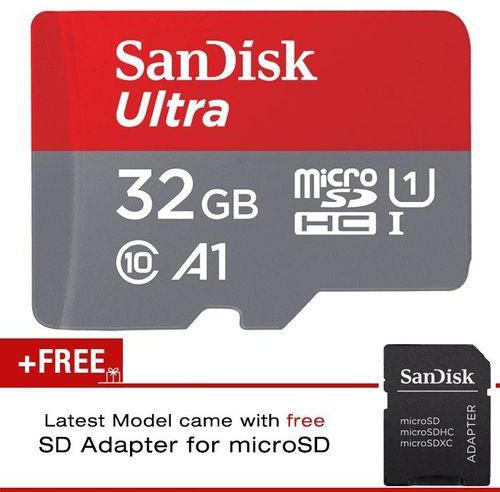 Sandisk Sandisk Ultra Micro Sd 32gb Memory Card 98mb S A1 Class 10 Uhs I Microsdhc With Card Adapter Ljmall Price From Jumia In Kenya Yaoota