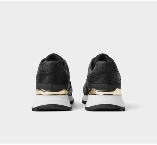 Zara Men Black Sneakers With Gold Details price from jumia in Nigeria -  Yaoota!