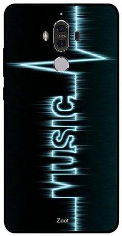 Skin Case Cover -for Huawei Mate 9 Heartbeat Music Heartbeat Music