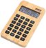1pc Useful Electronic Calculator Office Stationery Bamboo Solar Calculator