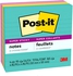 3M Post-it Miami Collection Super Sticky Notes 675-4SSMIA 4x4inch 101x101 mm 90 Sheets 6 PCS
