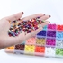 Mountain Gems Round Beads Loose Spacer Embroidery DIY Multicolor 3mm