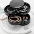 4 Tier Jewelry Organizer Box Jewelry Accessories Storage 360 Degree Rotating Drawer For Rings, Earrings, Bracelets, Necklaces
