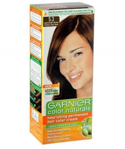 Garnier Color Naturals - 5.3 Light Golden Brown - 60ml + 40g