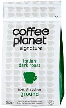 Coffee Planet, Italian Ground Coffee, 250g