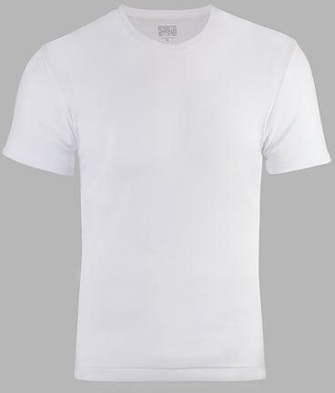 Cotton Half Sleeve Undershirt White