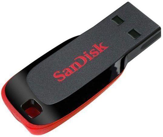 Sandisk Flash Drive - 32GB - Black & Red
