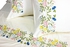 Bouquet Off White Floral Bed Sheet Set - 6 Pcs
