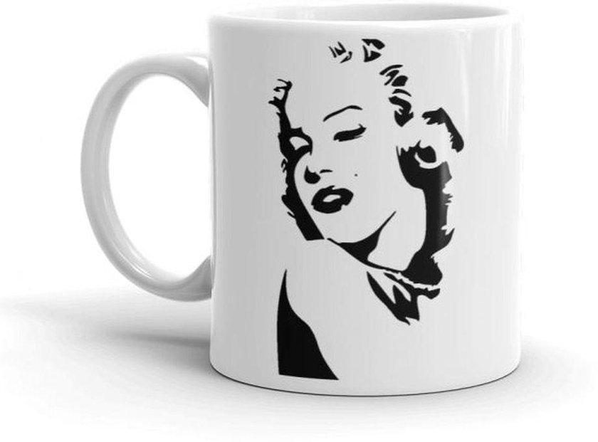 Marilyn Monroe - White Mug