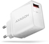 AXAGON ACU-QC19W, QC network charger 19W, 1x USB-A port, QC3.0/AFC/FCP/SMART, white | Gear-up.me