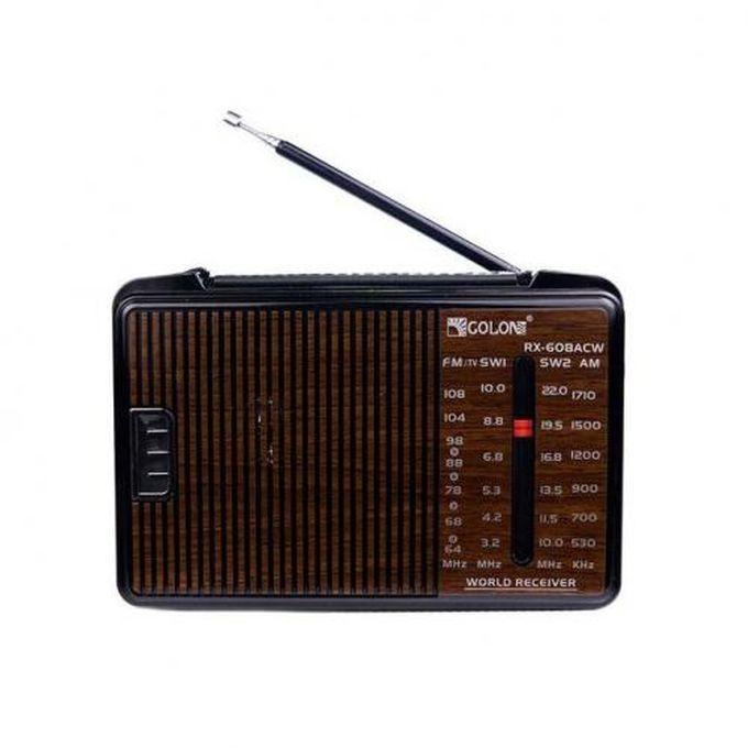 Golon 608 Radio Classic Mini Electric - Brown