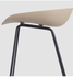 Stool In Beige Plastic Chair Size 44 X 46 X 83