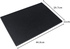TOPBATHY Silicone Cup Mat Bar Service Mat Heavy Duty Non Slip Bar Mat Large Square Drink Coasters Leakproof for Bar Kitchen Beverages Black