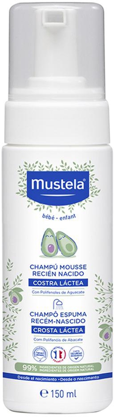 Mustela - Foam Shampoo For Newborns - 150ml- Babystore.ae