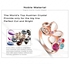 Lady Jewelry Set 18K Rose Gold Plated Ring Size 7