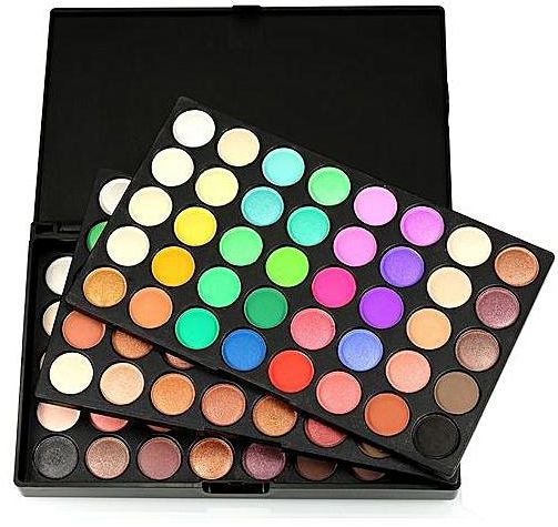 Popfeel 120 Colors Cosmetic Powder Eyeshadow Palette Makeup Set Matt Available