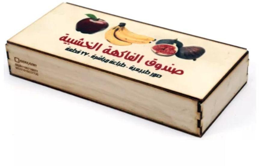 Wooden Fruits Educational Figures