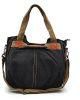 Greatsum Women Men's Casual Canvas Bag Hobo Shoulder Bag Doulble Top Handle Shoulder Tote Shopper Hand Bag