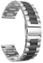 From MHM Store 22mm Stainless Steel Bracelet Watch Band For Huawei GT2E 46mm Smart Watch - Silver Black