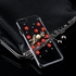 Flower Pearl Rhinestone Cell Phone Hard Case Cover Protection For Iphone 6 Red
