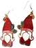 One Pairs Of Resin Earrings With A Wonderful Design Inspired By The Christmas Atmosphere