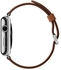Apple Watch Series 1 - 42mm Stainless Steel Case with Saddle Brown Classic Buckle, OS 2 - MMFT2