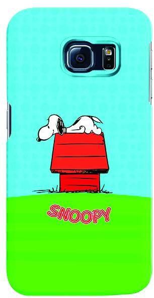 Stylizedd Samsung Galaxy S6 Edge Premium Slim Snap case cover Gloss Finish - Snoopy 2