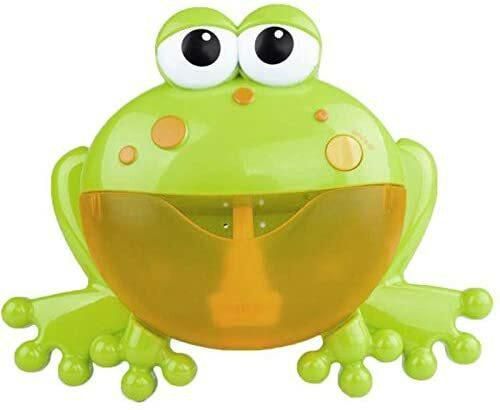 Generic Bubble Machine Big Frogs Automatic Bubble Maker Blower Music Baby Bath Toy