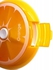 صندوق محمول لتخزين حبوب الدواء على شكل برتقال برتقالي