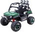 Megastar - Ride On Kids 12 V Duster 2 Seater Jeep Buggy - Green- Babystore.ae