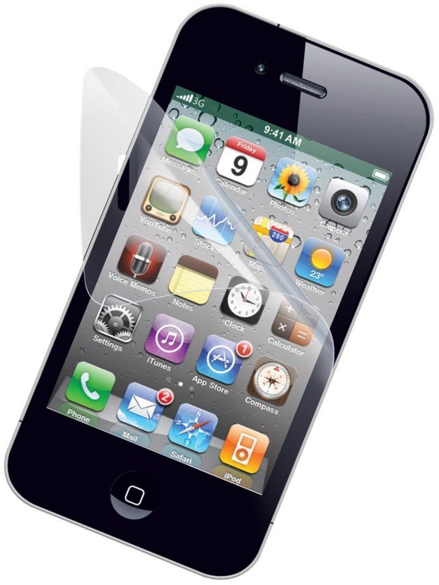 Clear Crystal Screen Protector for Apple iPhone 4S