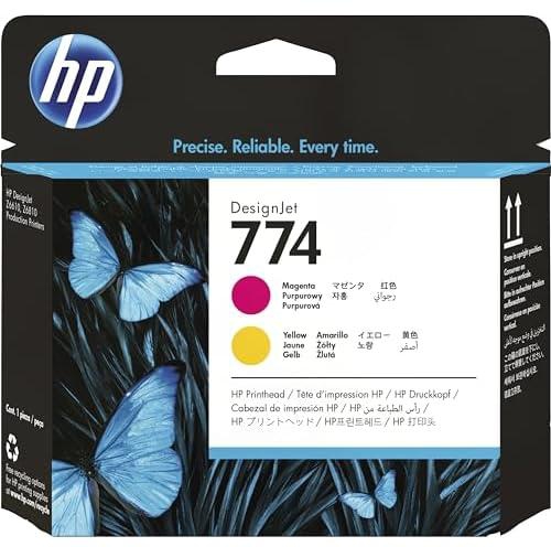 HP (Hewlett Packard) Original P2V99A HP 774 Printhead, Magenta/Yellow | Inkjet Printing