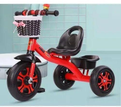 Generic Kids Tricycle - Red With Basket