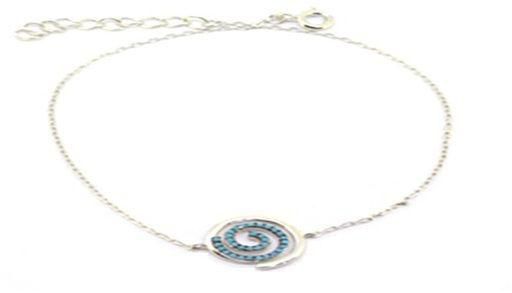 Parejo Silver Bracelet Round Shaped for Women