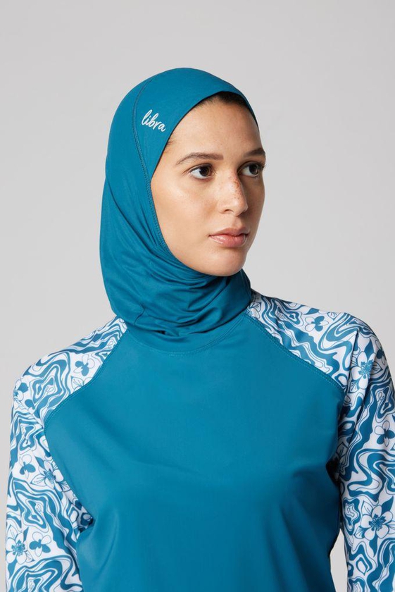 Libra Ultra-Fit Swim Hijab - Deep Lagoon