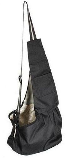Bluelans Oxford Cloth Single Shoulder Carrier Bag For Pet Dog L (Black)