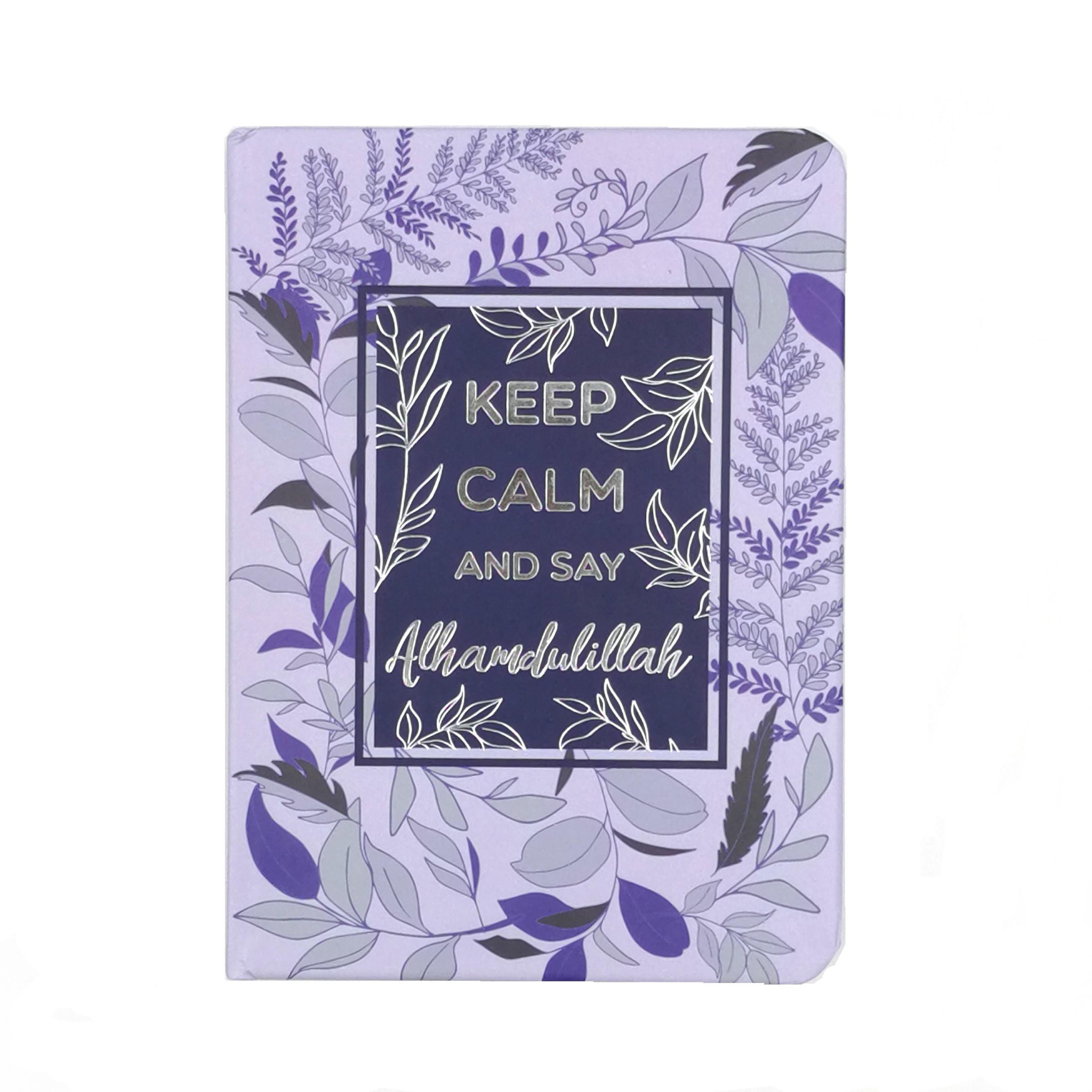 Duagifts Keep Calm Luxe A6 Notebook (As Picture)