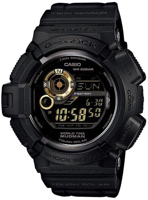 Casio G-9300GB-1DR Resin Watch - Black